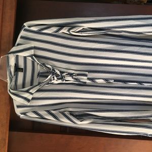 Forever 21 Striped Blouse